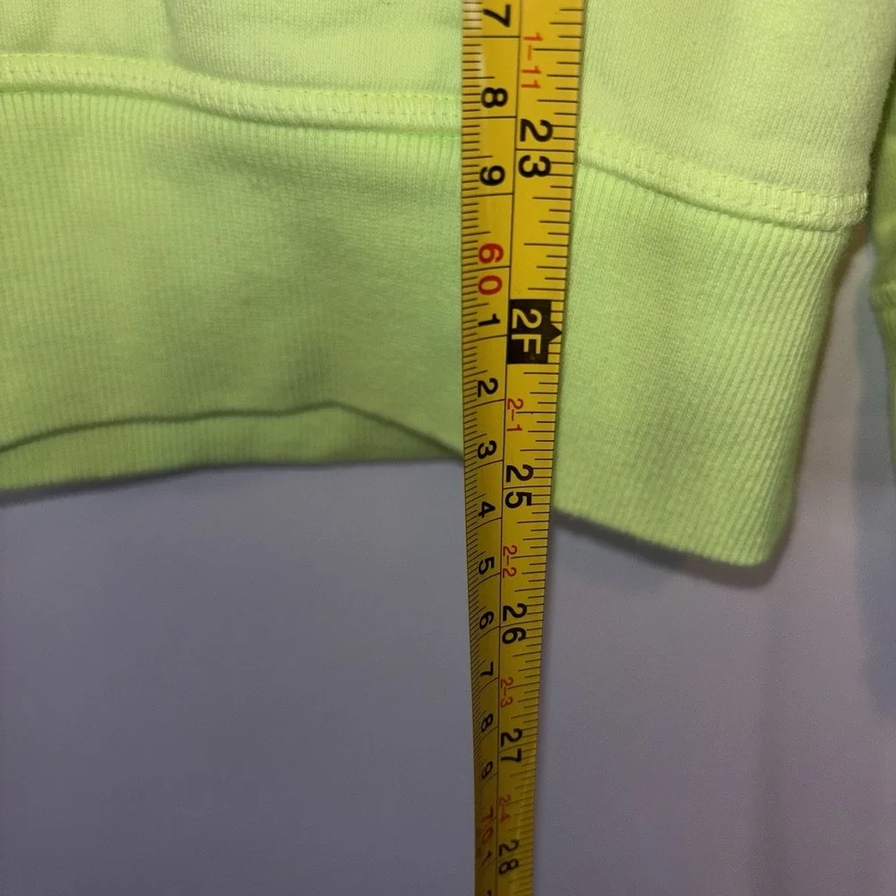New Balance All Terrain Neon Green Hoodie Pullover Size L Logo